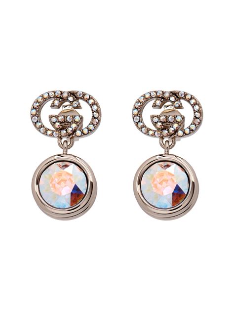 gucci blue earrings|cheapest gucci earrings.